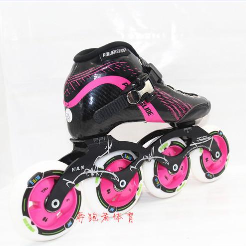 工厂直销 儿童速滑溜冰鞋 成人速滑轮滑鞋 r5速度竞赛专用滑冰鞋